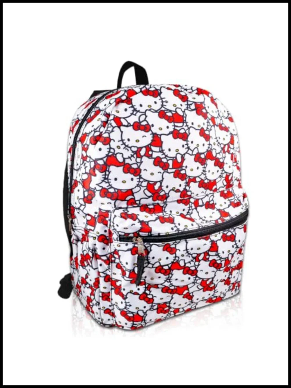 Hello Kitty Backpack & Lunch Box Set with Stickers, Water Bottle, Adjustable